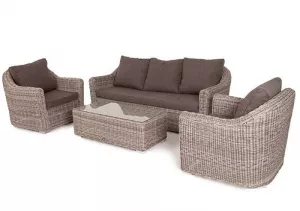 Садовая плетеная мебель для отдыха из роупа купить комплект