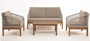 Садовая плетеная мебель для отдыха из роупа купить комплект
