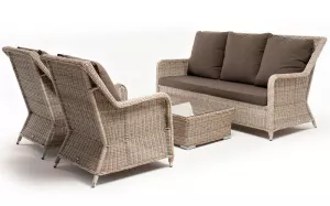 Садовая плетеная мебель для отдыха из роупа купить комплект