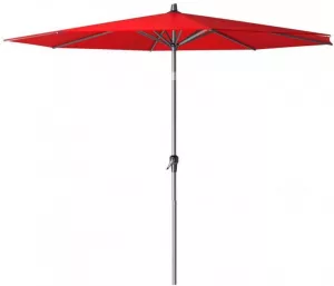 Садовый зонт для дачи 2,7 м, красный уличный купить недорого